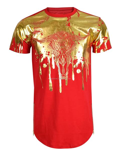 graphic tee metallic gold boxing|Graphic Tee With Metallic Gold .